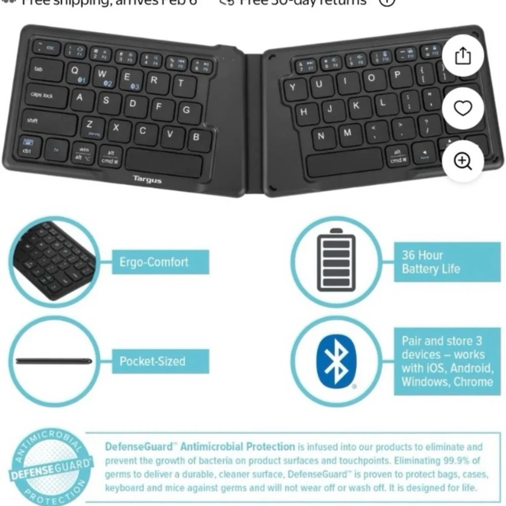 🎁Wireless Folding Keyboard / Bluetooth